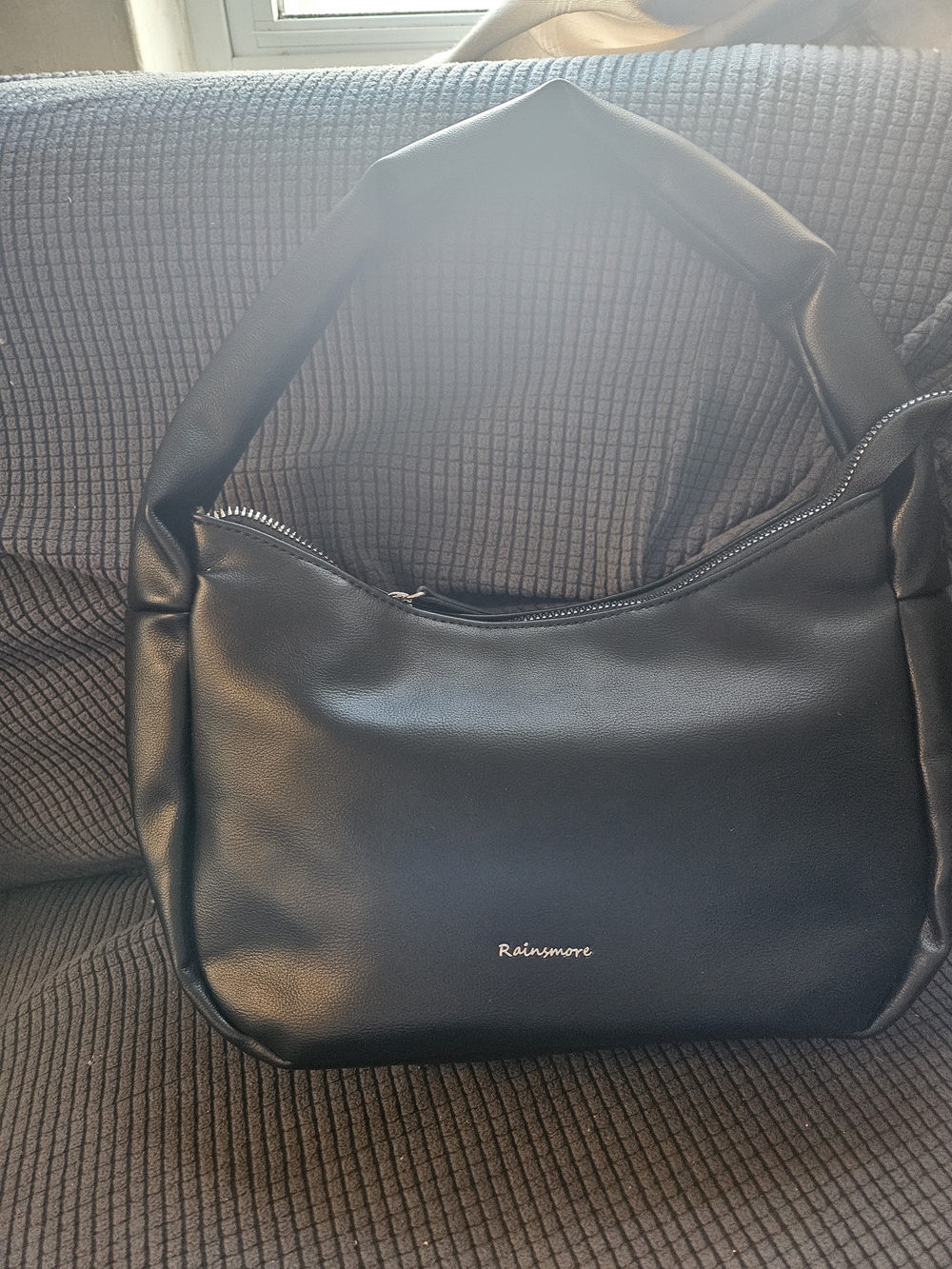 Rainsmore Black Hand Hobo Bag